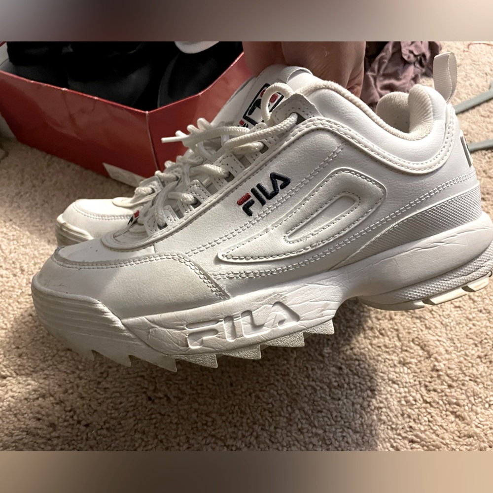 Fila sneakers worn 3 times.